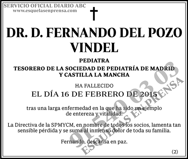 Fernando del Pozo Vindel